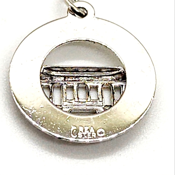 Sterling Silver Vintage San Francisco Charm - Picture 3 of 4